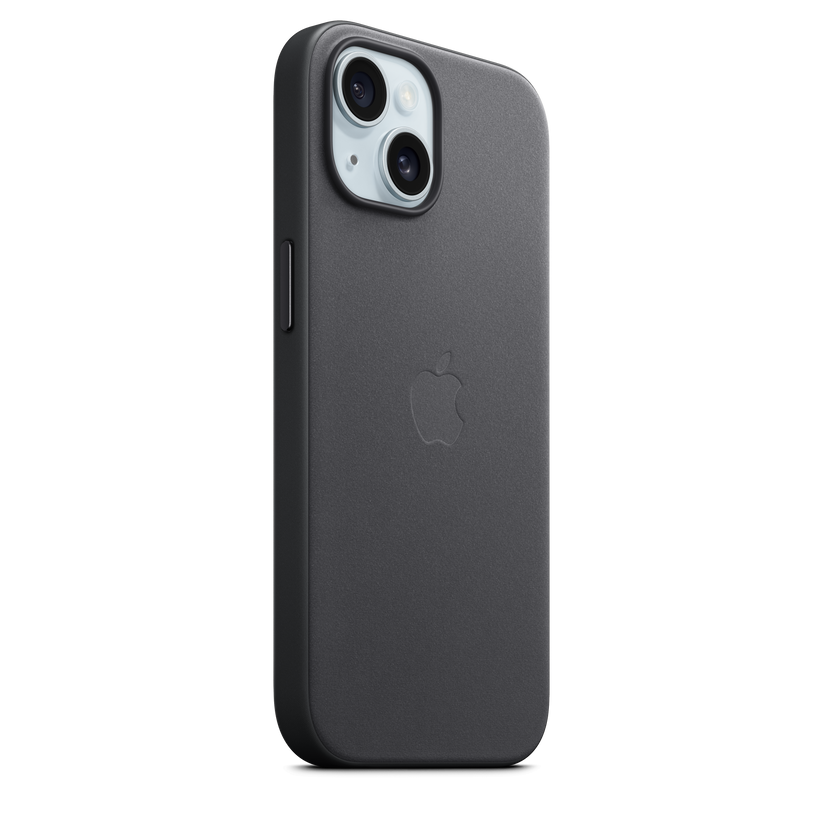 iPhone 15 FineWoven Case with MagSafe - Black - iSTYLE HR