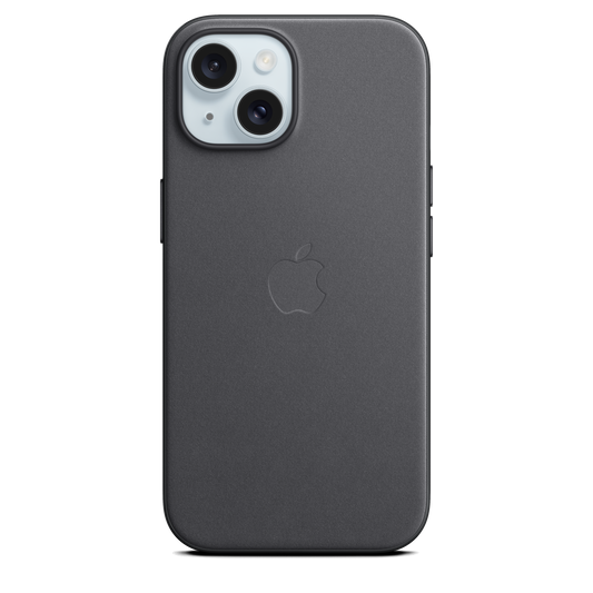 iPhone 15 FineWoven Case with MagSafe - Black - iSTYLE HR