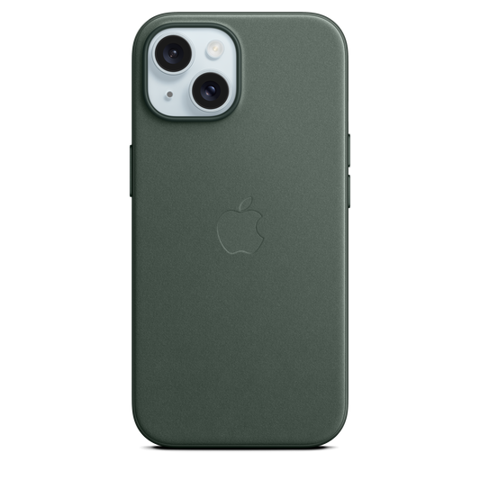 iPhone 15 FineWoven Case with MagSafe - Evergreen - iSTYLE HR