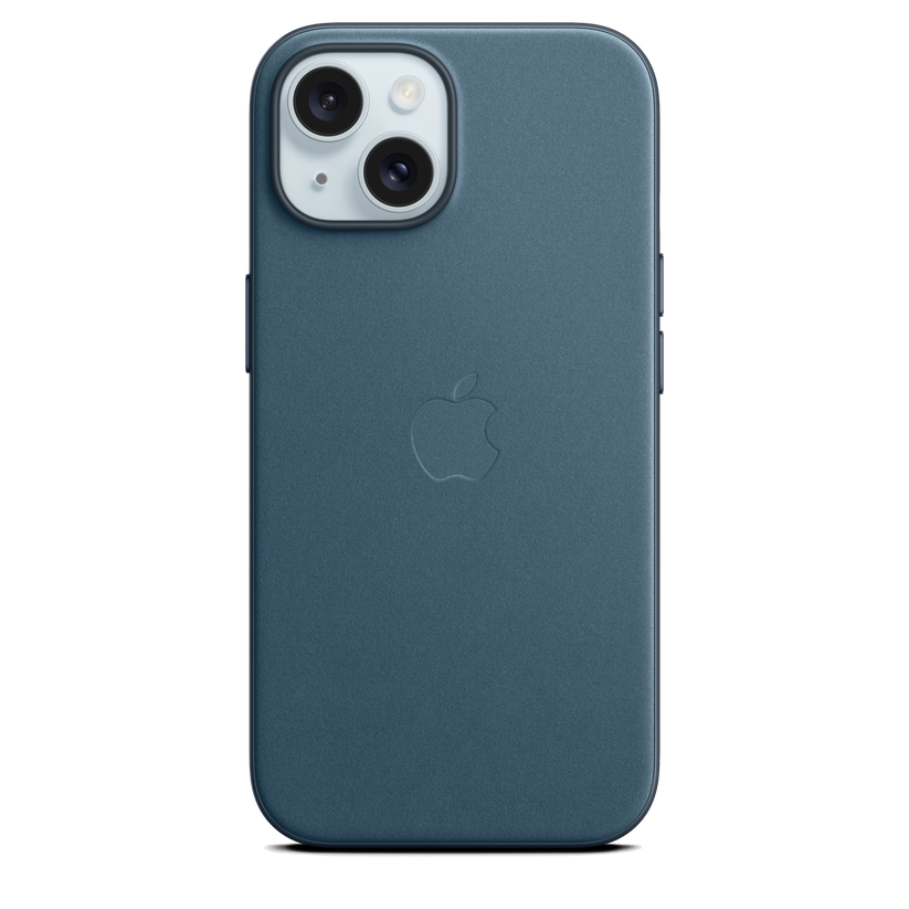 iPhone 15 FineWoven Case with MagSafe - Pacific Blue - iSTYLE HR