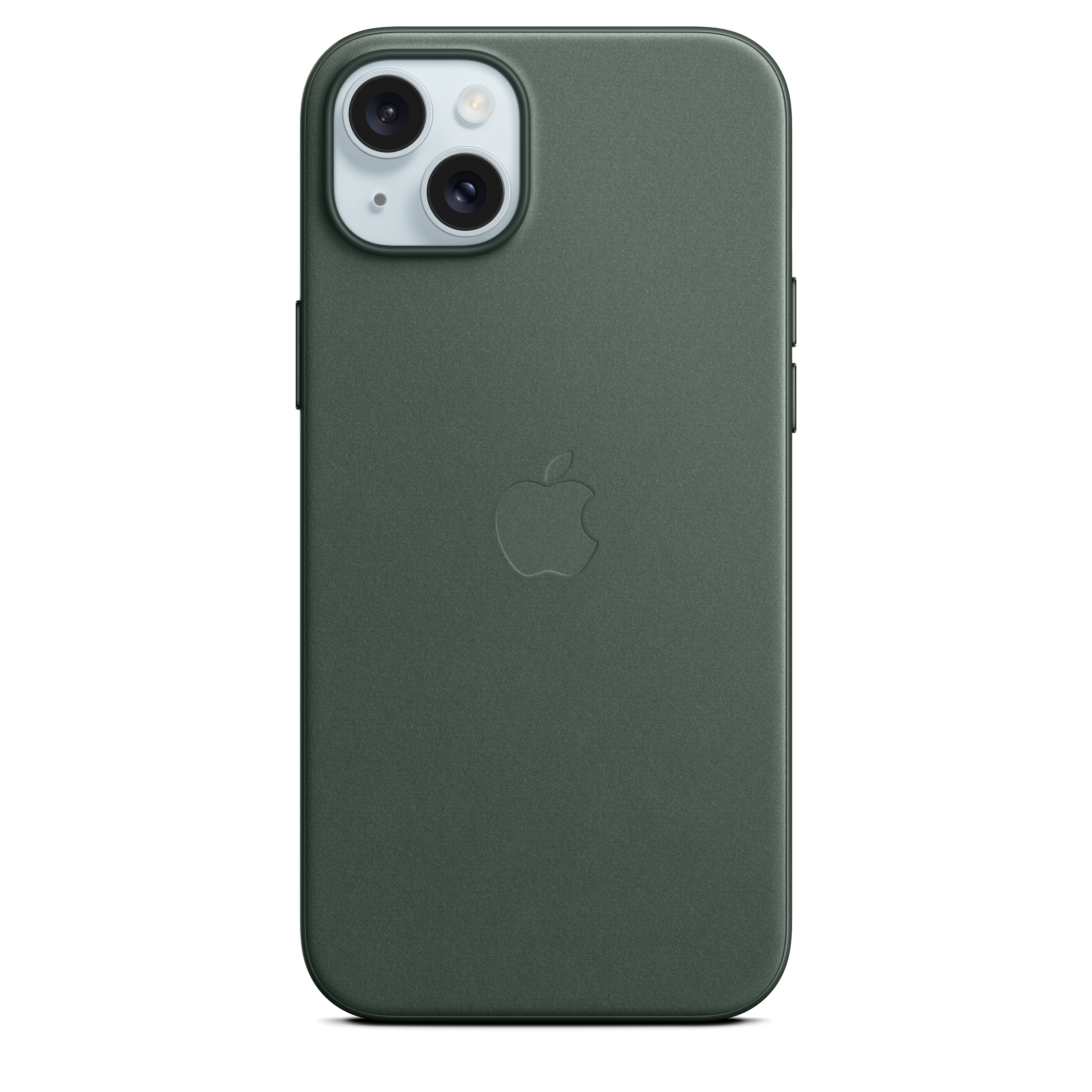 Apple FineWoven maskica s MagSafe za iPhone15 plus zimzelena