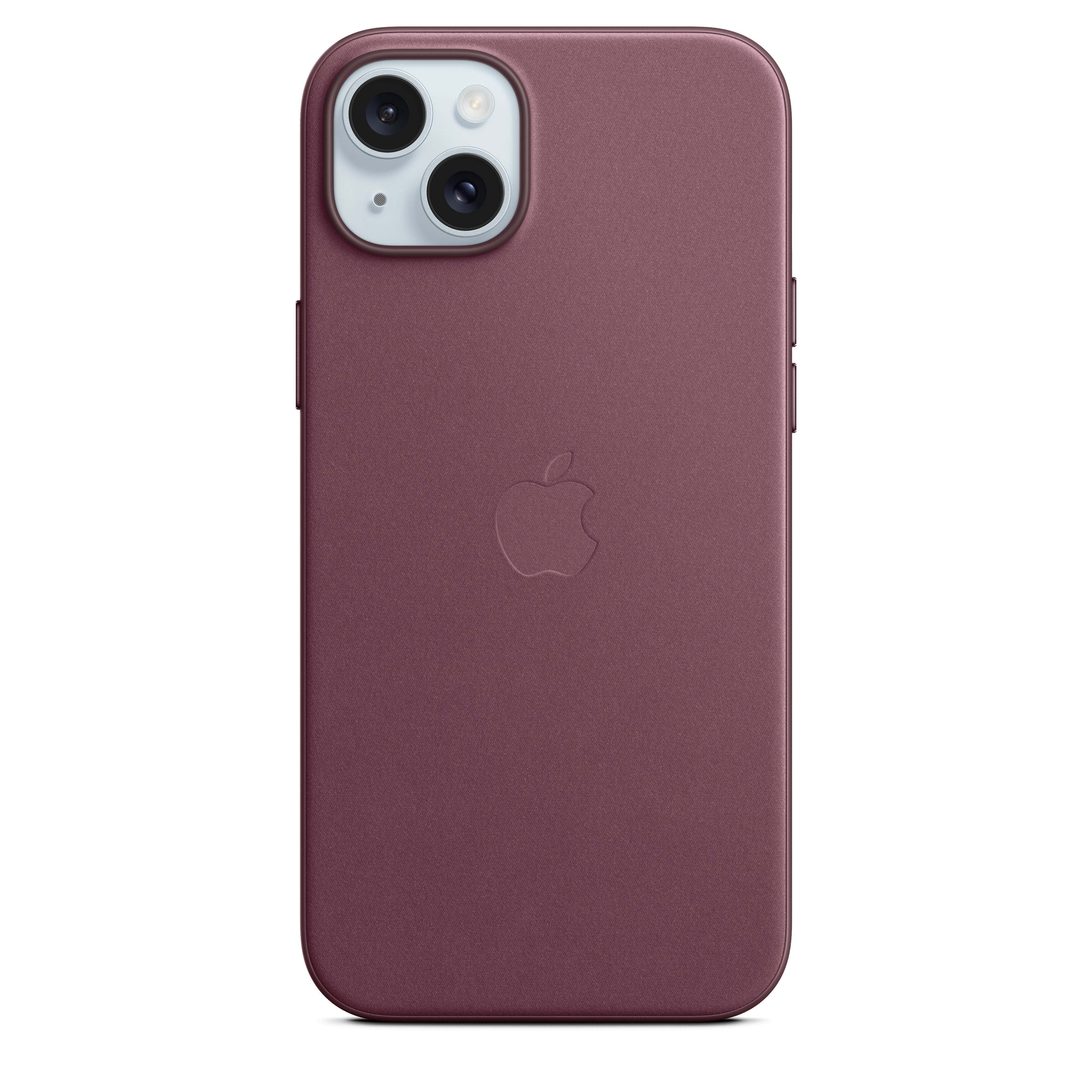 Apple FineWoven maskica s MagSafe za iPhone15 plus dud crvena