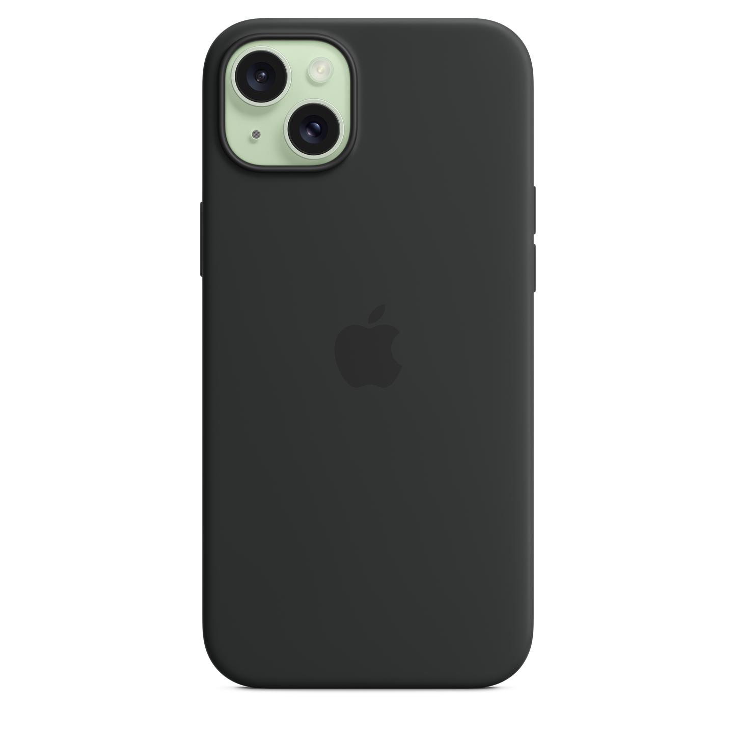 iPhone 15 Plus Silicone Case with MagSafe - Black - iSTYLE HR