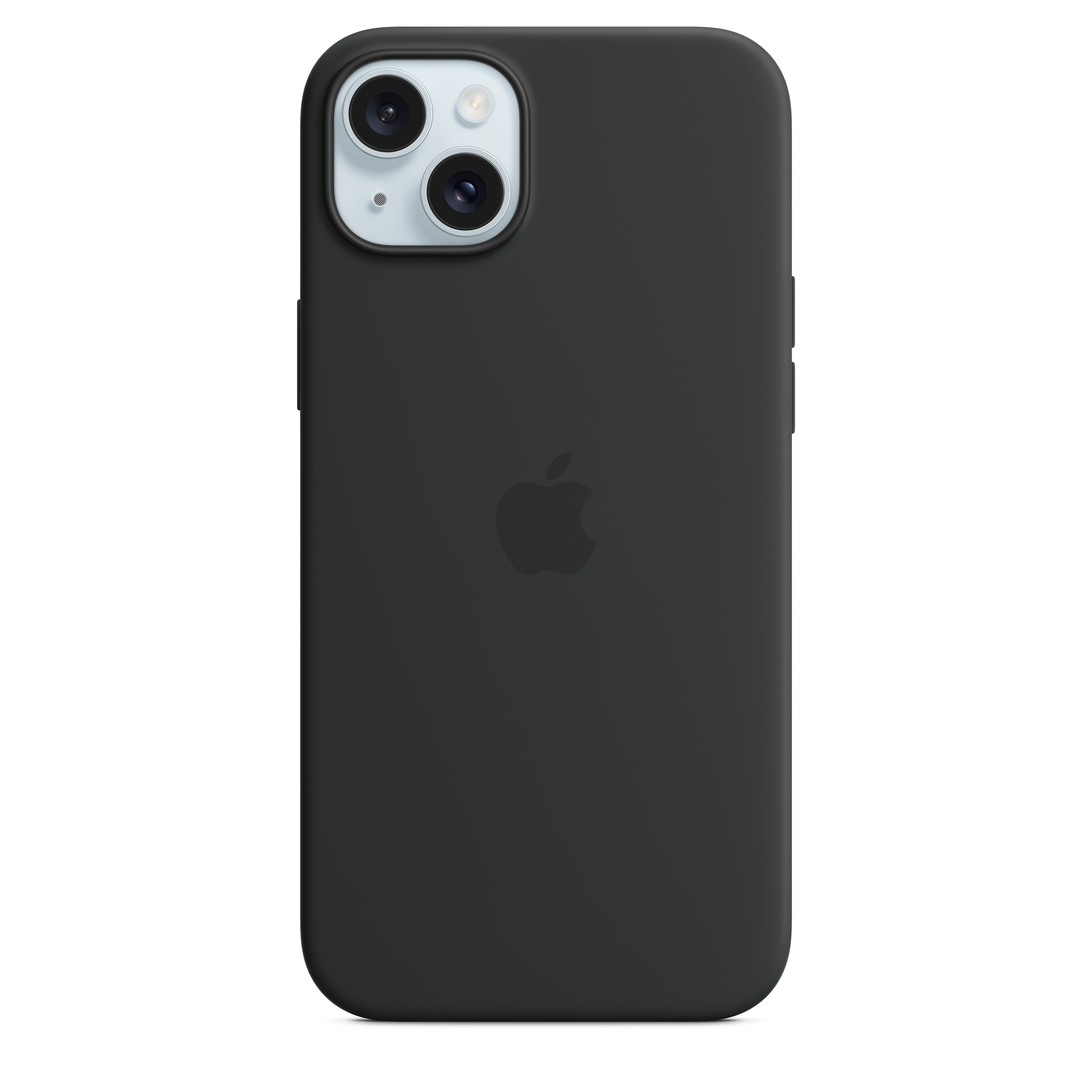 Apple Futrola Silicone Case, za iPhone 15 plus, MagSafe, crna