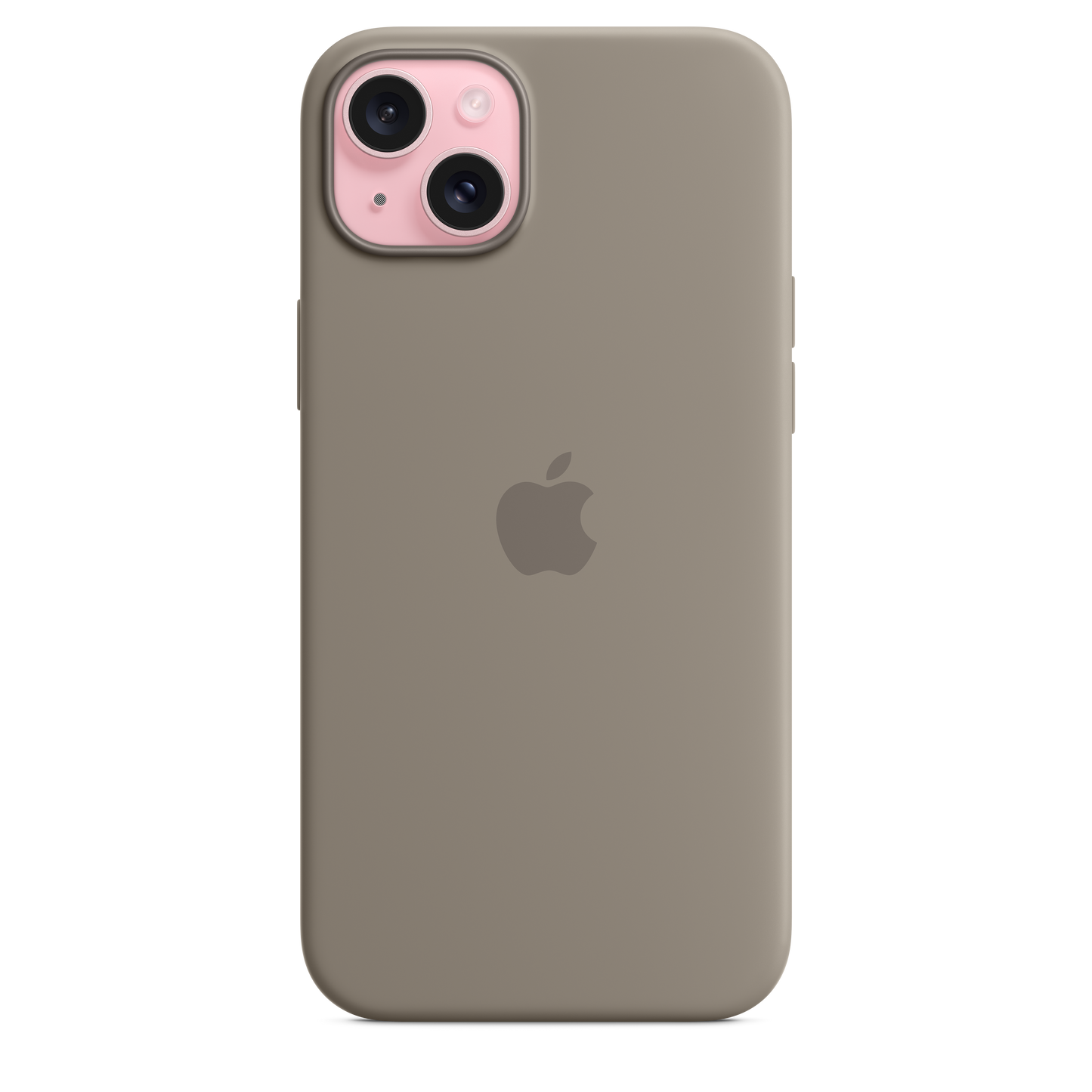 iPhone 15 Plus Silicone Case with MagSafe - Clay - iSTYLE HR