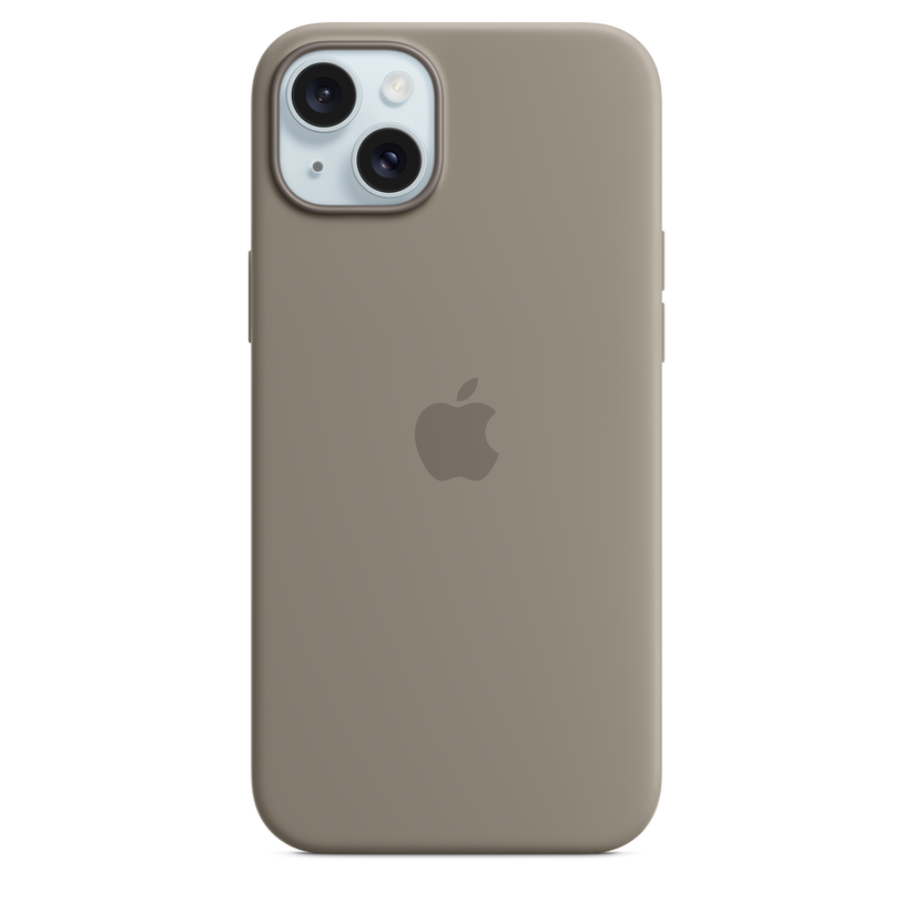 iPhone 15 Plus Silicone Case with MagSafe - Clay - iSTYLE HR