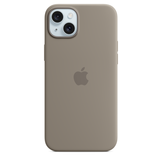 iPhone 15 Plus Silicone Case with MagSafe - Clay - iSTYLE HR