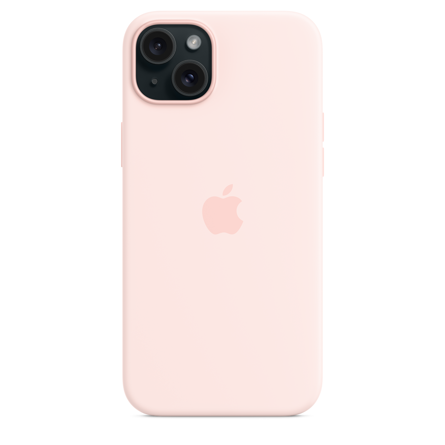 iPhone 15 Plus Silicone Case with MagSafe - Light Pink - iSTYLE HR