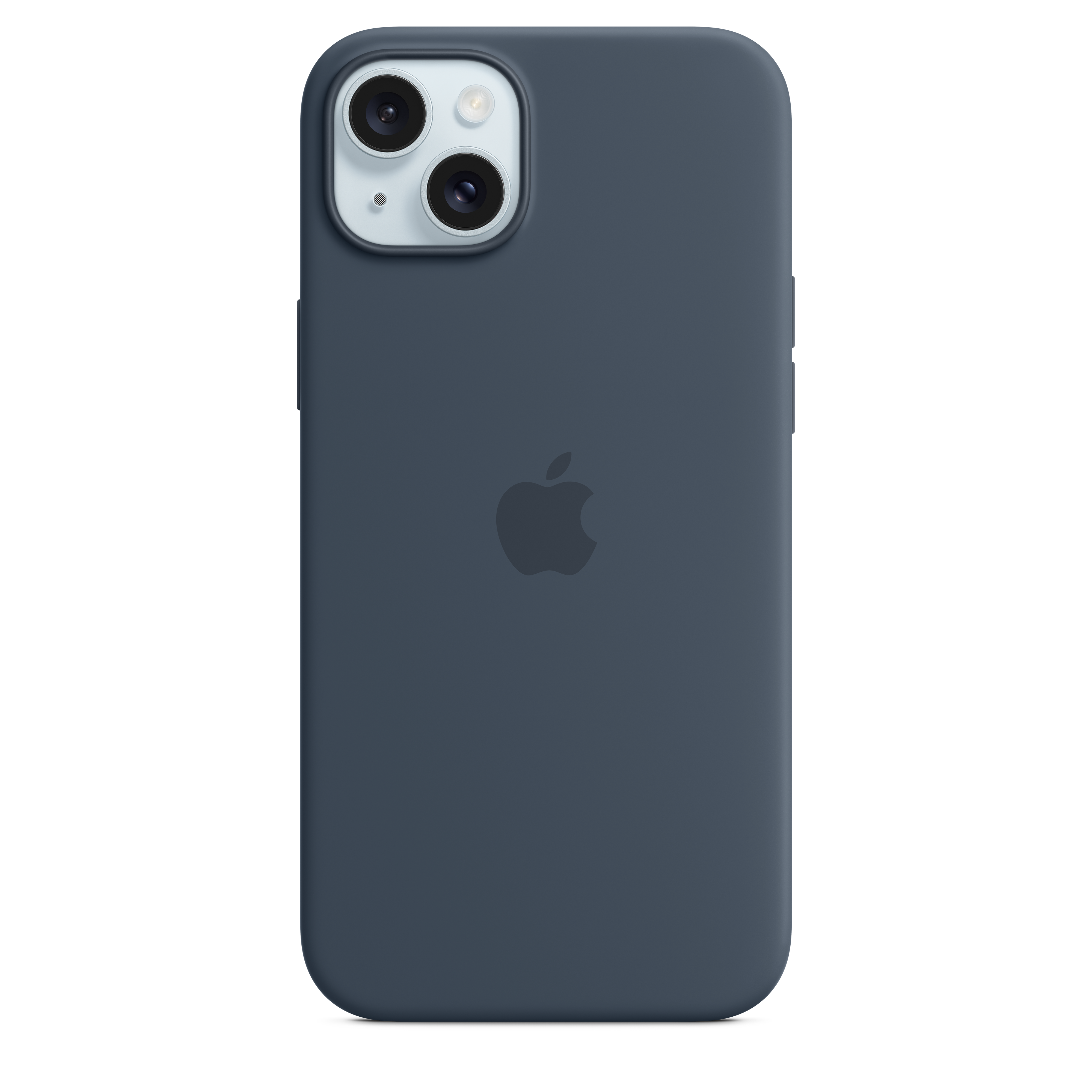 Silikonska maskica s MagSafe za iPhone 15 Plus - olujno plavo