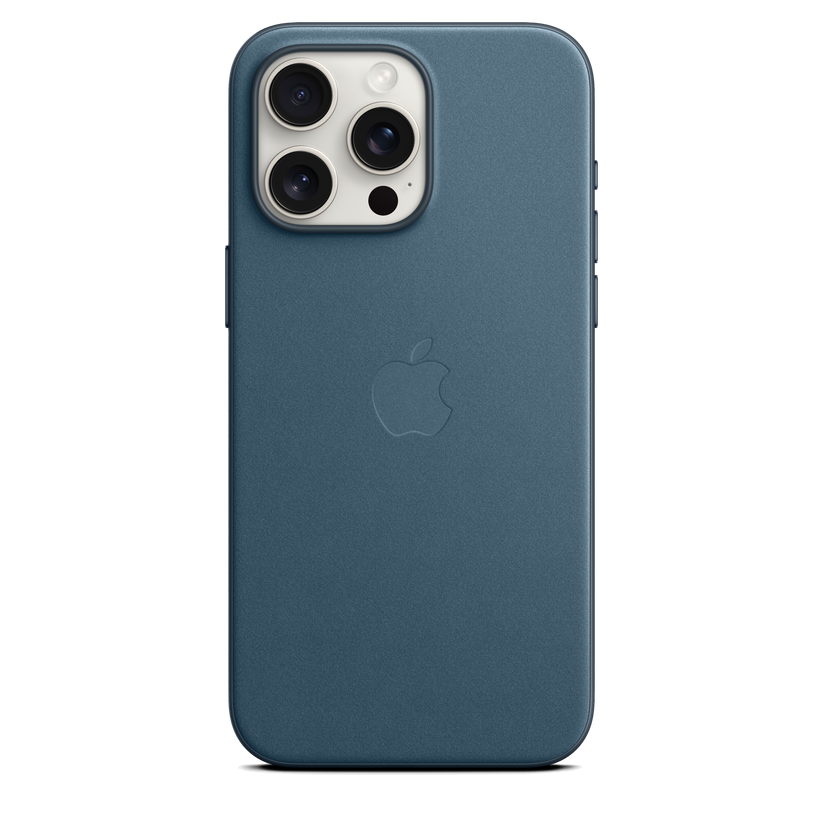 iPhone 15 Pro Max FineWoven Case with MagSafe - Pacific Blue - iSTYLE HR