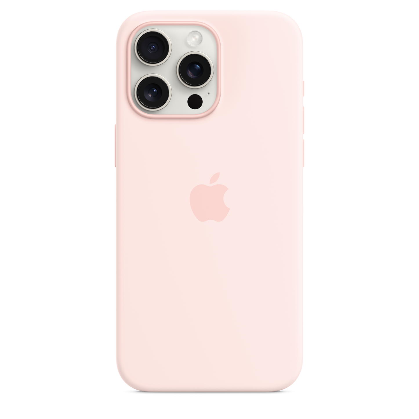 iPhone 15 Pro Max Silicone Case with MagSafe - Light Pink - iSTYLE HR