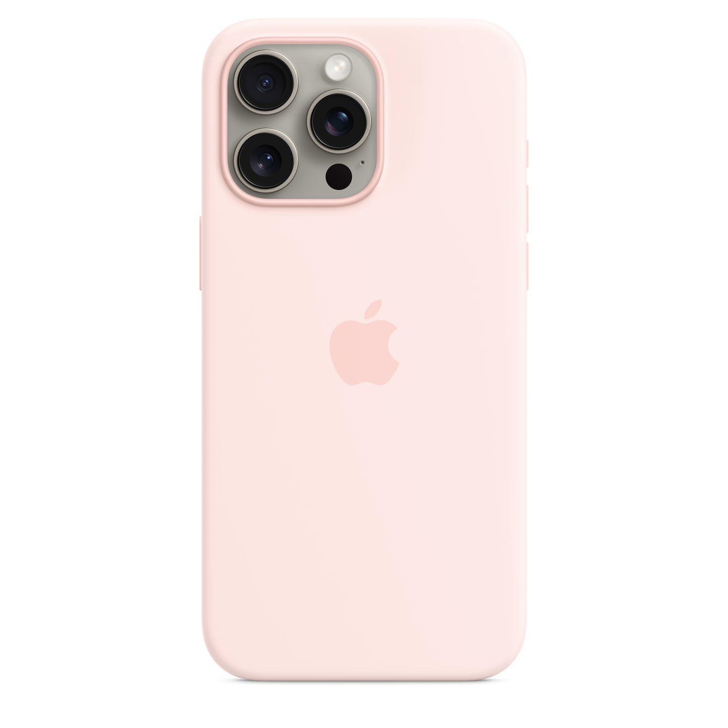 iPhone 15 Pro Max Silicone Case with MagSafe - Light Pink - iSTYLE HR