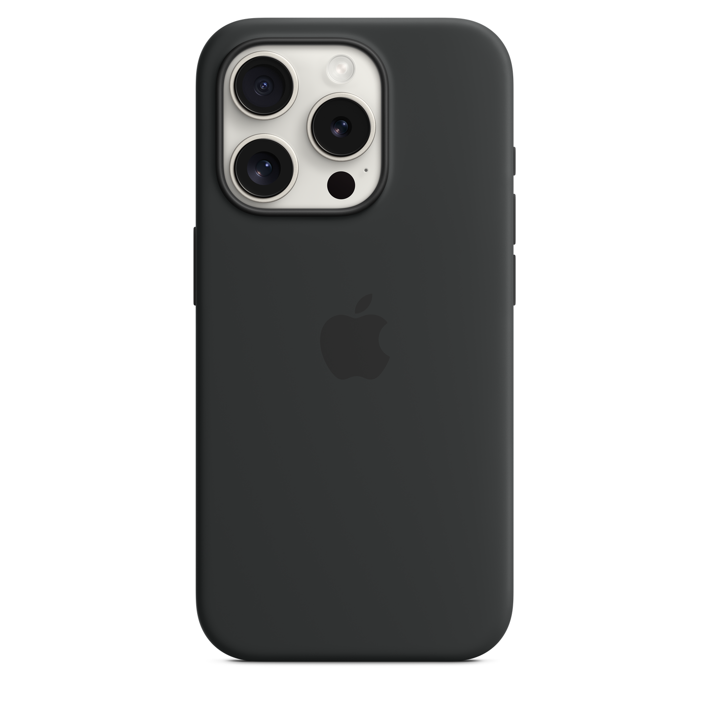 iPhone 15 Pro Silicone Case with MagSafe - Black - iSTYLE HR