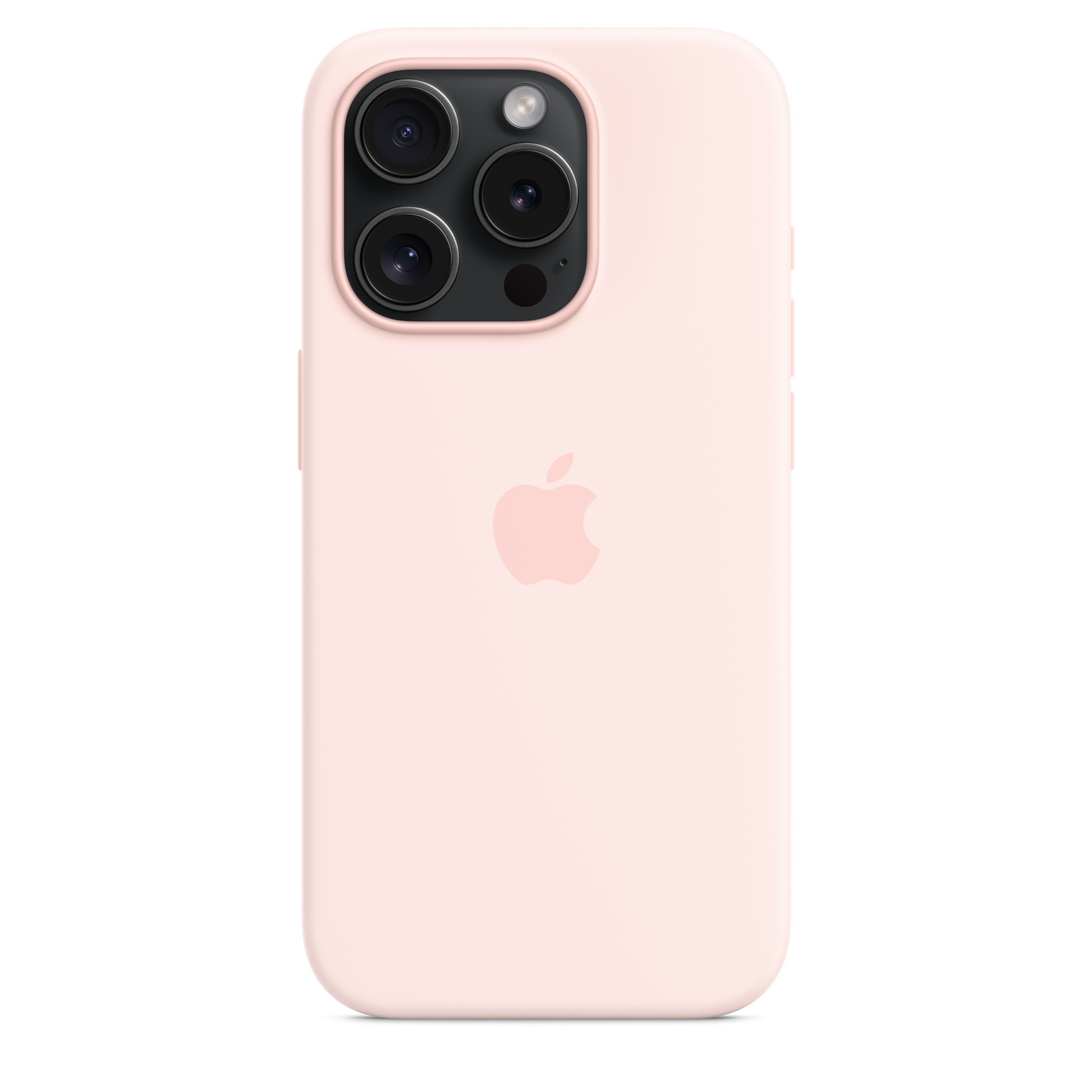 iPhone 15 Pro Silicone Case with MagSafe - Light Pink - iSTYLE HR