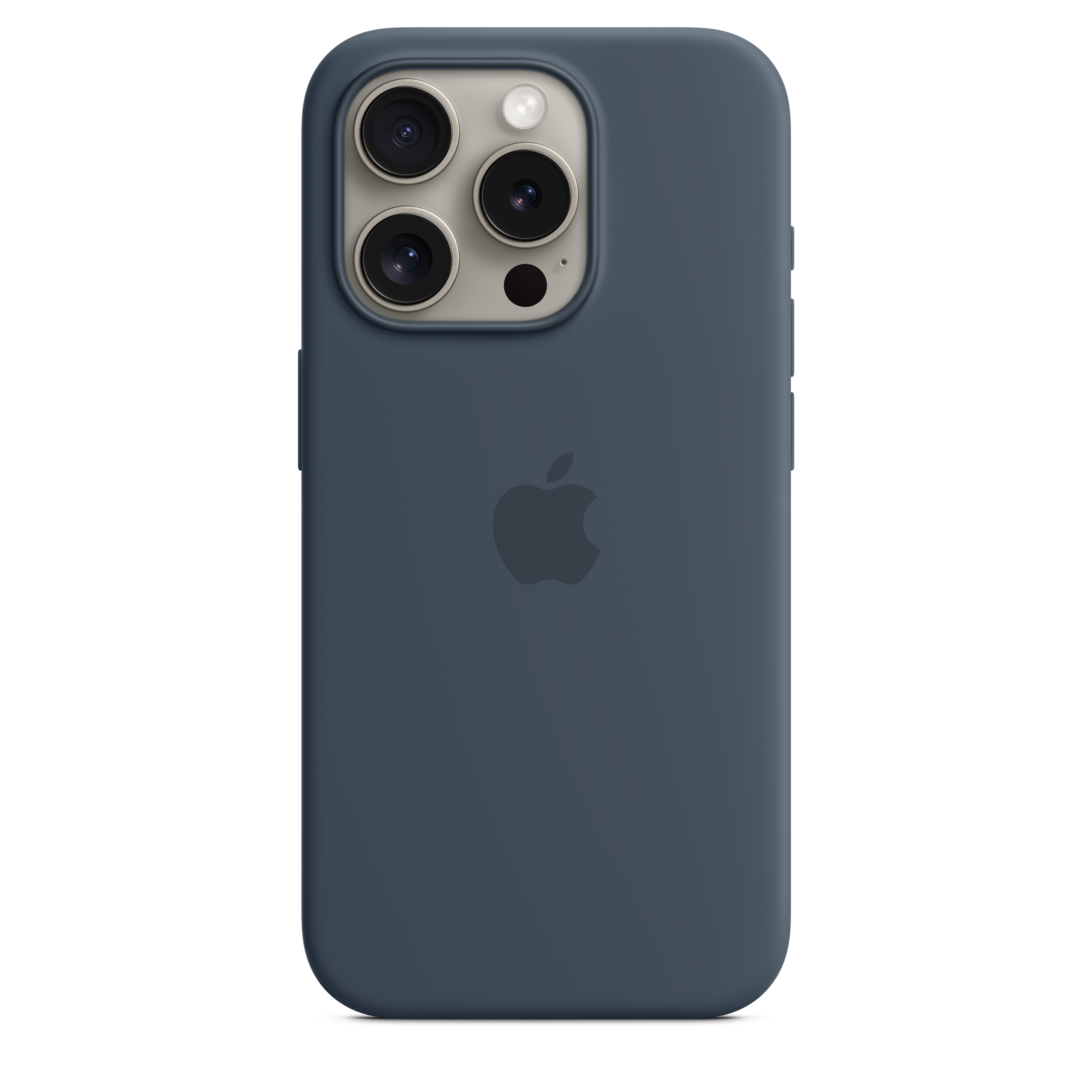 Silikonska maskica s MagSafe za iPhone 15 Pro - olujno plavo