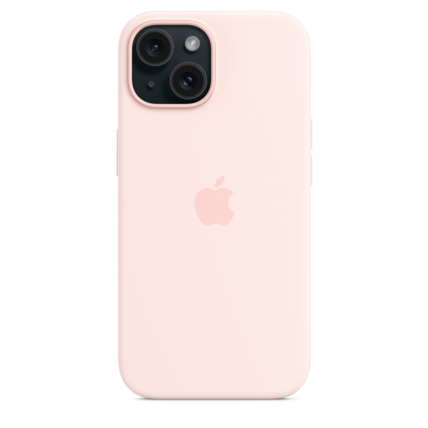 iPhone 15 Silicone Case with MagSafe - Light Pink - iSTYLE HR