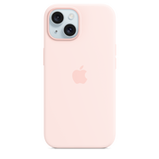 iPhone 15 Silicone Case with MagSafe - Light Pink - iSTYLE HR