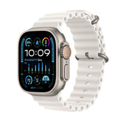 Apple Watch Ultra 2 GPS + Cellular 49mm Titanium Case with White Ocean Band - iSTYLE HR