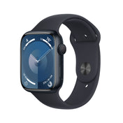 Apple Watch Series 9 GPS 45mm Midnight Aluminum Case with Midnight Sport Band - S/M - iSTYLE HR