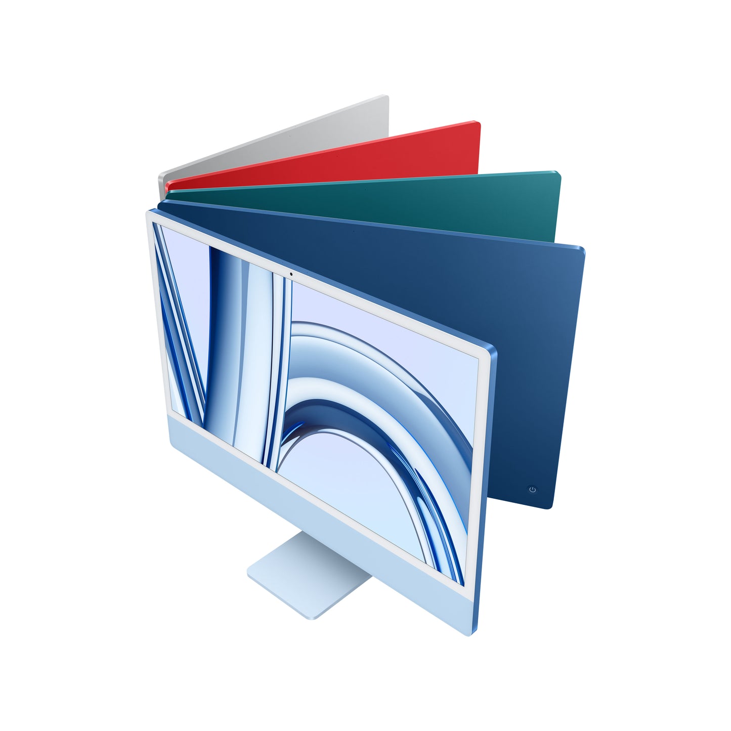 24-inch iMac with Retina 4.5K display: Apple M3 chip with 8‑core CPU and 8‑core GPU, 256GB SSD - Blue - iSTYLE.hr