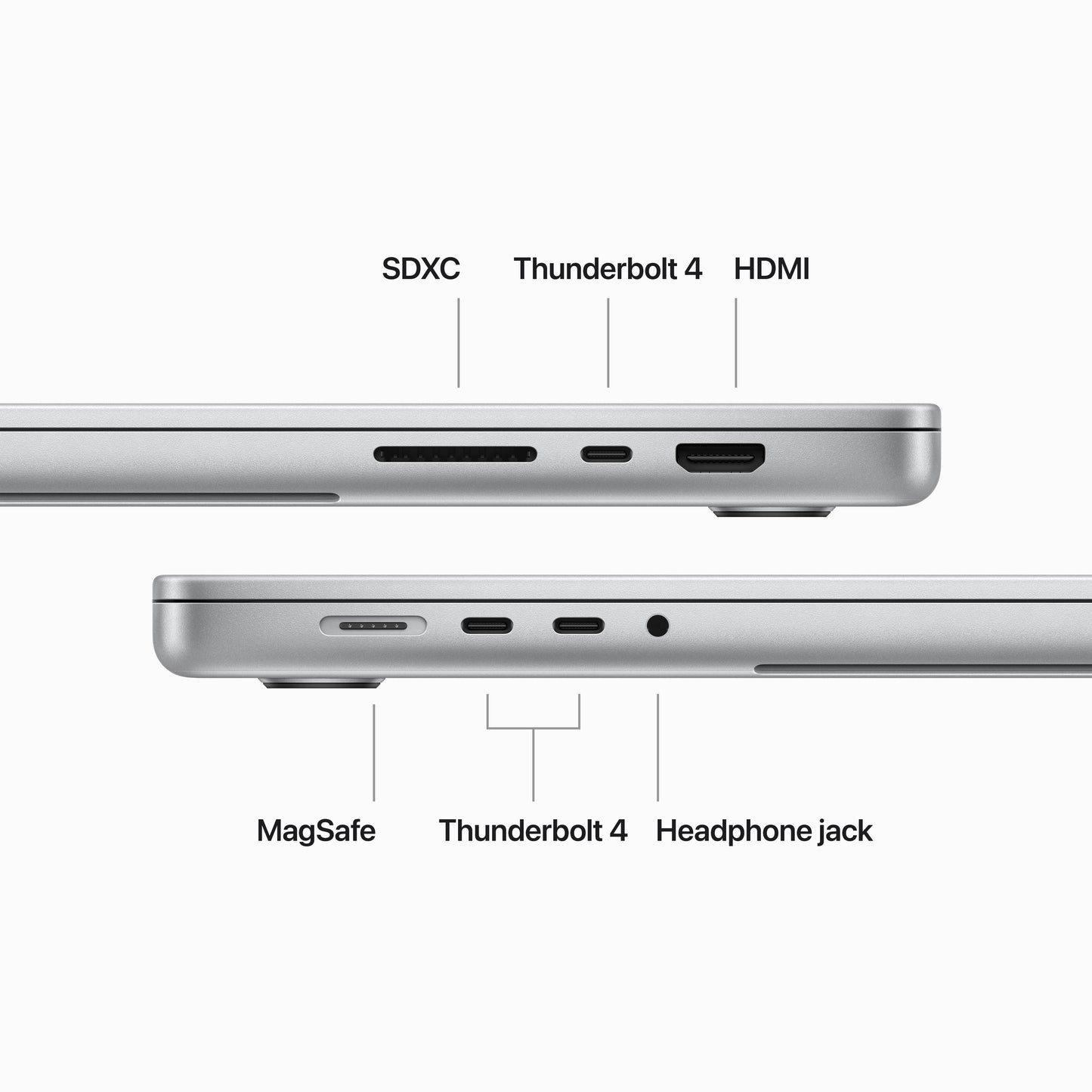 16-inch MacBook Pro: Apple M3 Pro chip with 12‑core CPU and 18‑core GPU, 512GB SSD - Silver - iSTYLE HR