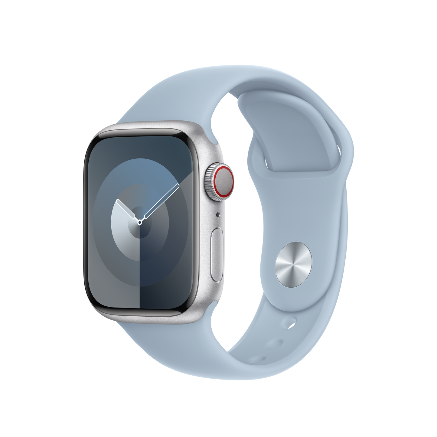 41mm Light Blue Sport Band - M/L - iSTYLE HR