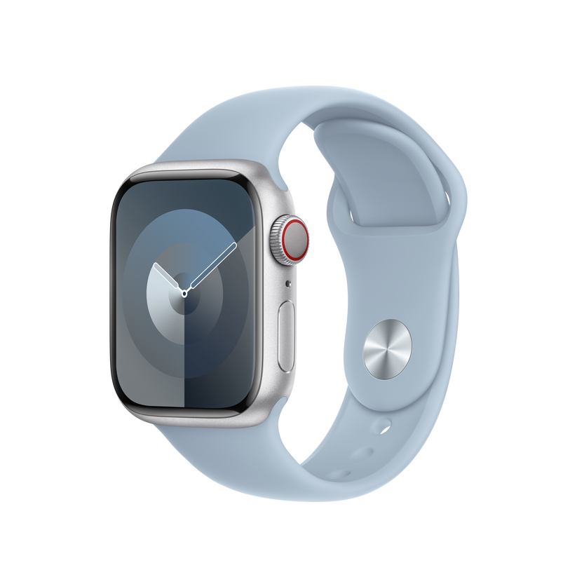 41mm Light Blue Sport Band - M/L - iSTYLE HR