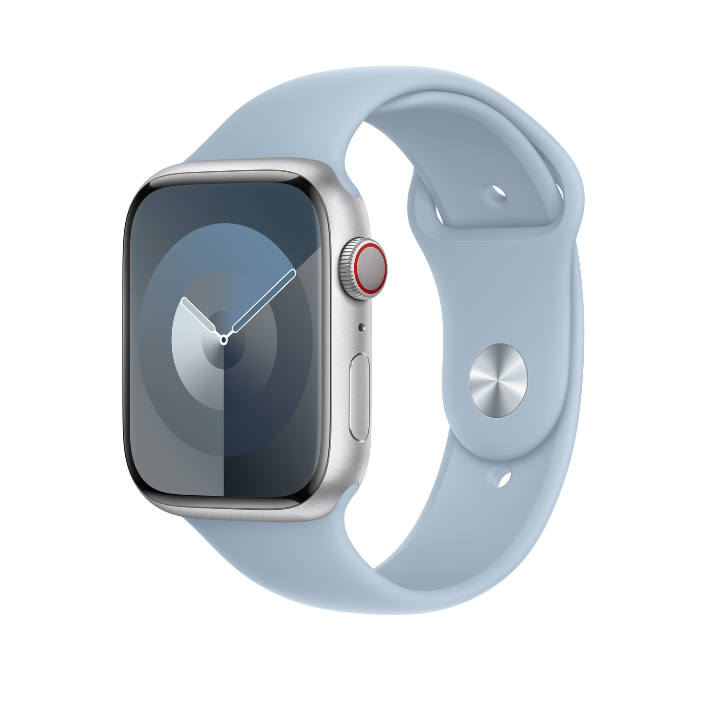 45mm Light Blue Sport Band - M/L - iSTYLE HR