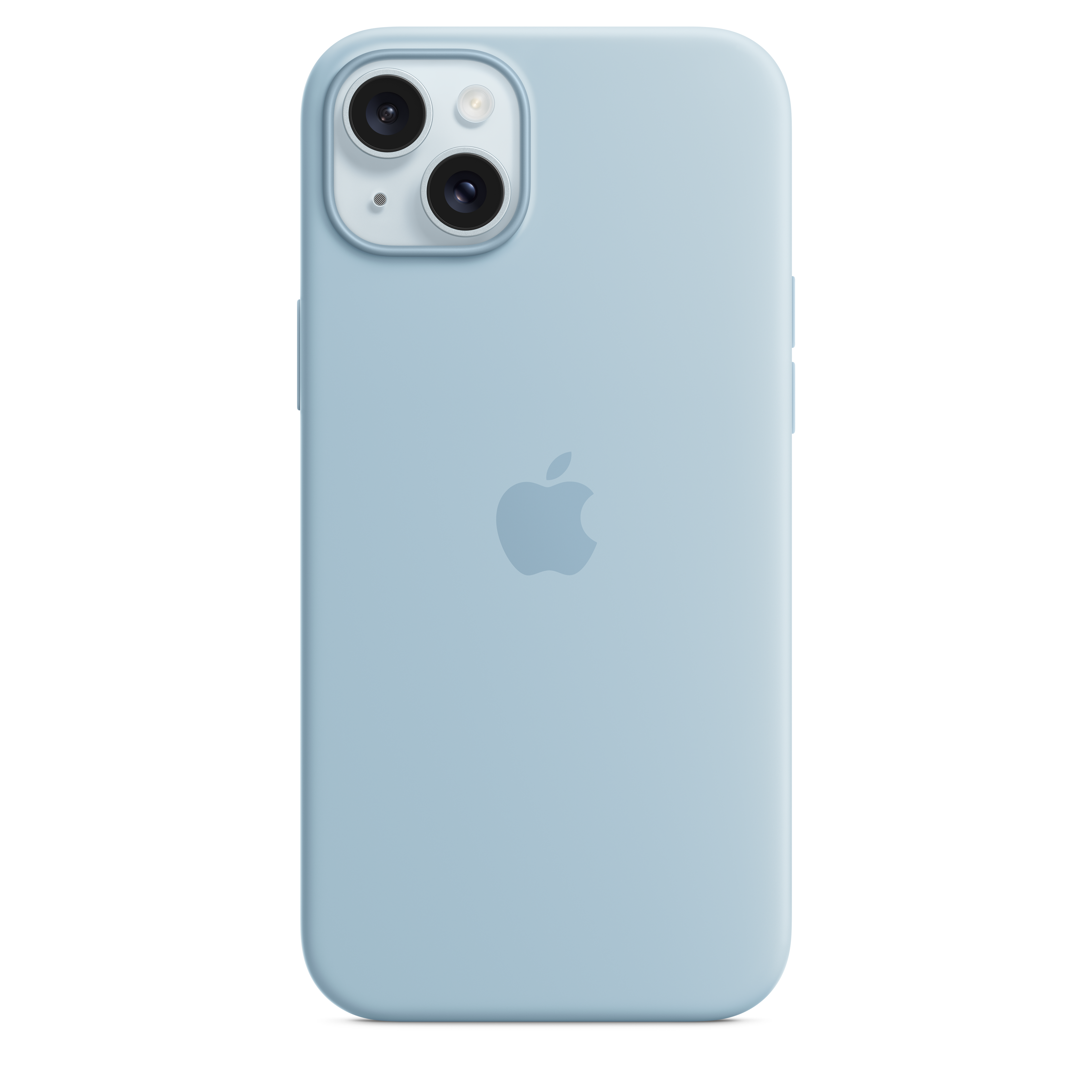 Silikonska maskica s MagSafe za iPhone 15 Plus - svijetlo plava