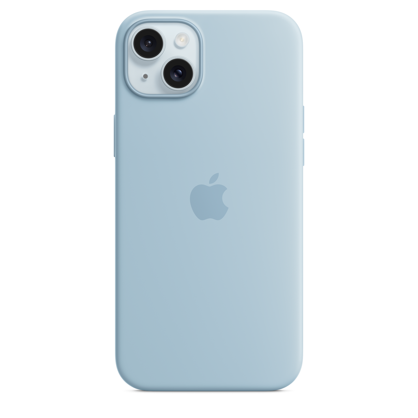 iPhone 15 Plus Silicone Case with MagSafe - Light Blue - iSTYLE HR