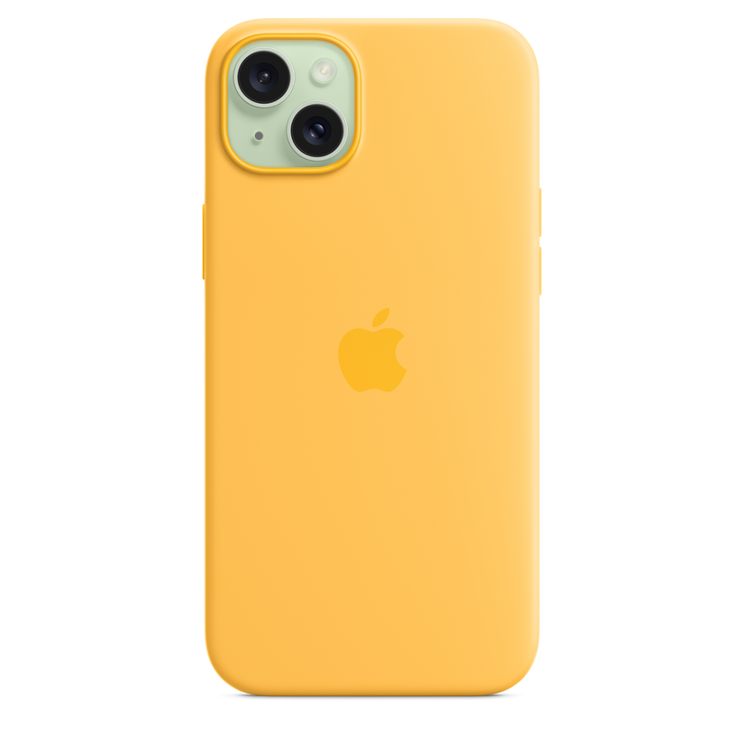 iPhone 15 Plus Silicone Case with MagSafe - Sunshine - iSTYLE HR