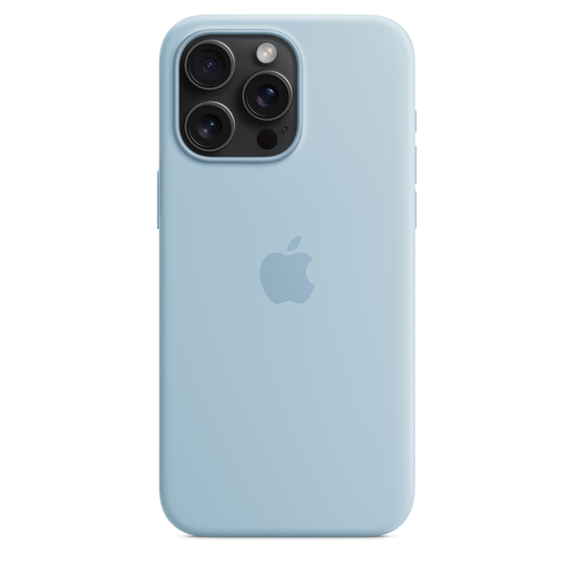 iPhone 15 Pro Max Silicone Case with MagSafe - Light Blue - iSTYLE HR