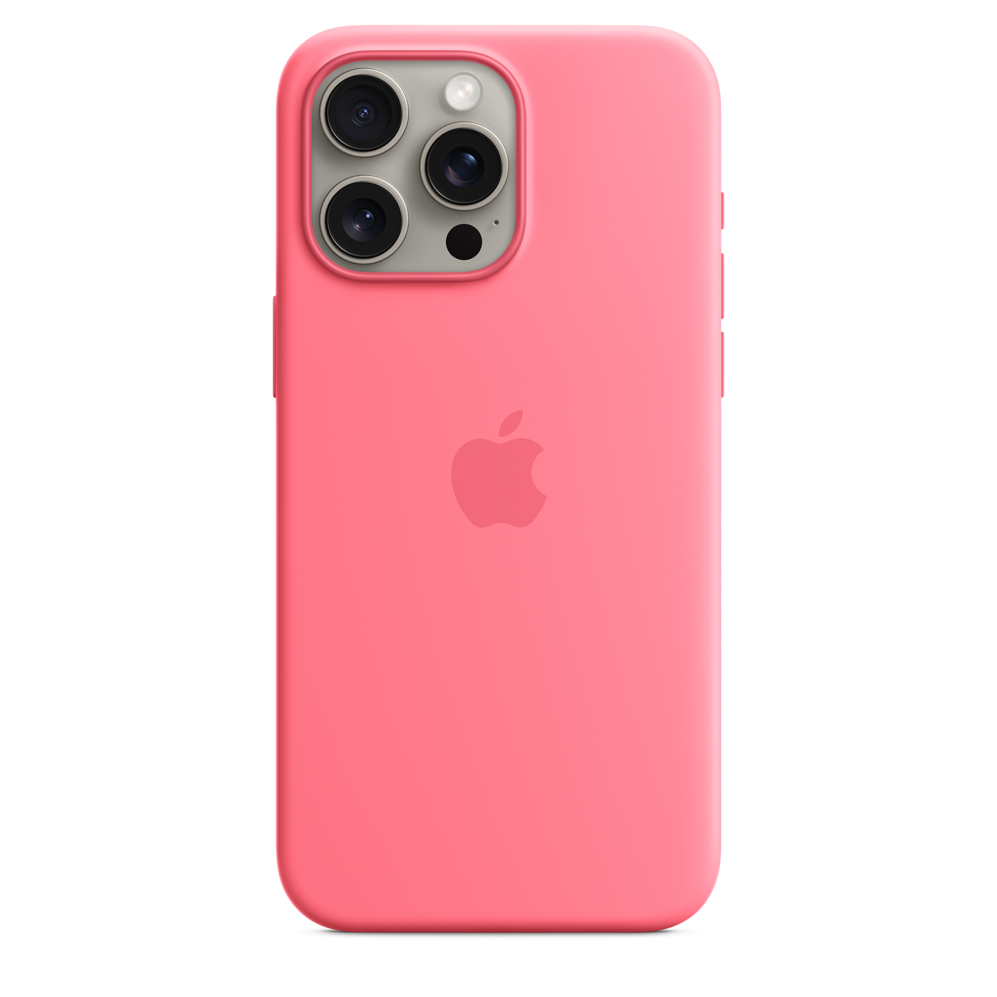 iPhone 15 Pro Max Silicone Case with MagSafe - Pink - iSTYLE HR