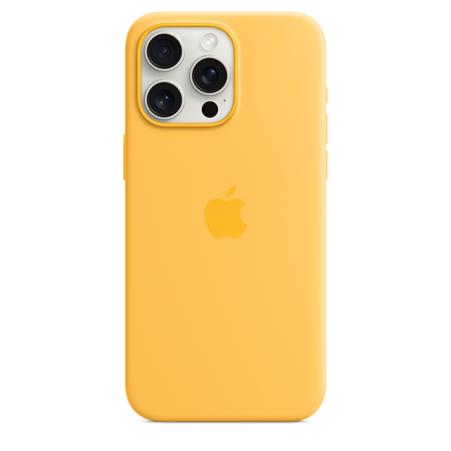 iPhone 15 Pro Max Silicone Case with MagSafe - Sunshine - iSTYLE HR