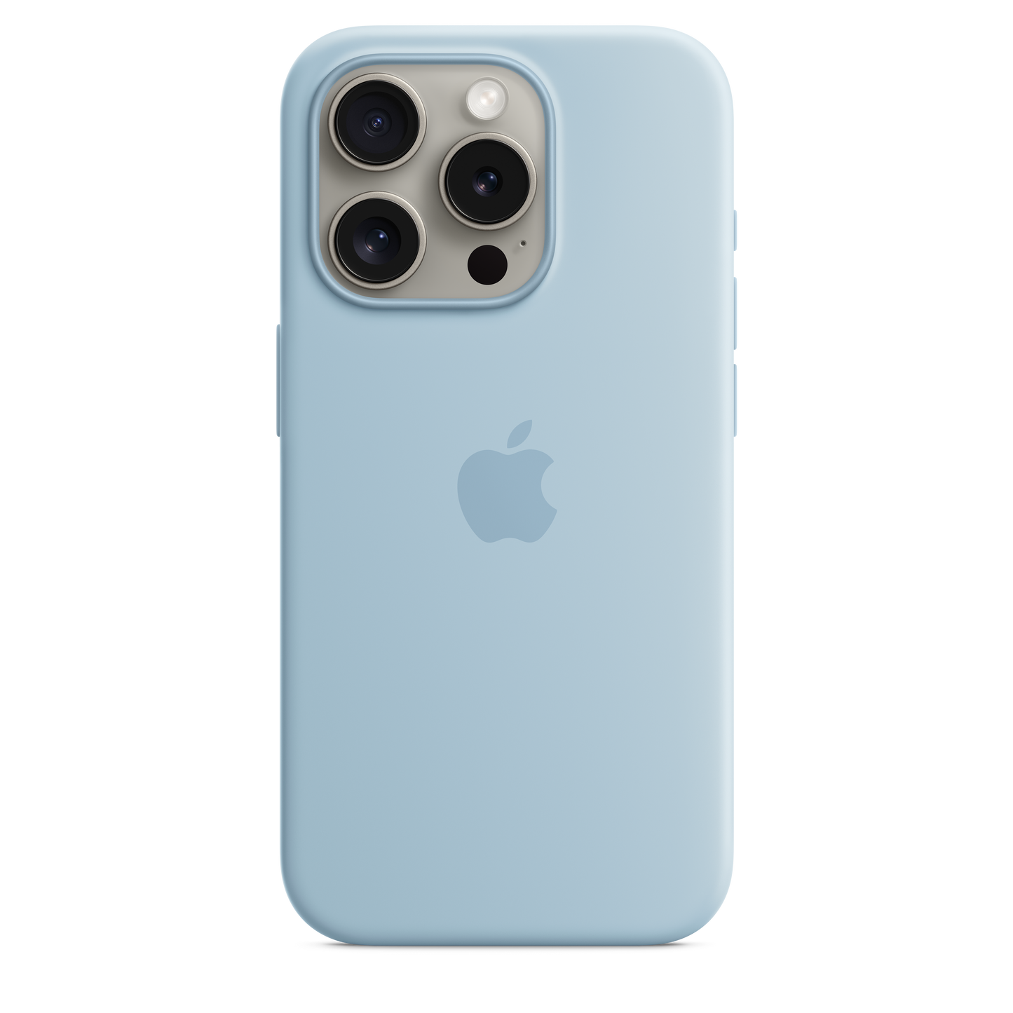 iPhone 15 Pro Silicone Case with MagSafe - Light Blue - iSTYLE HR