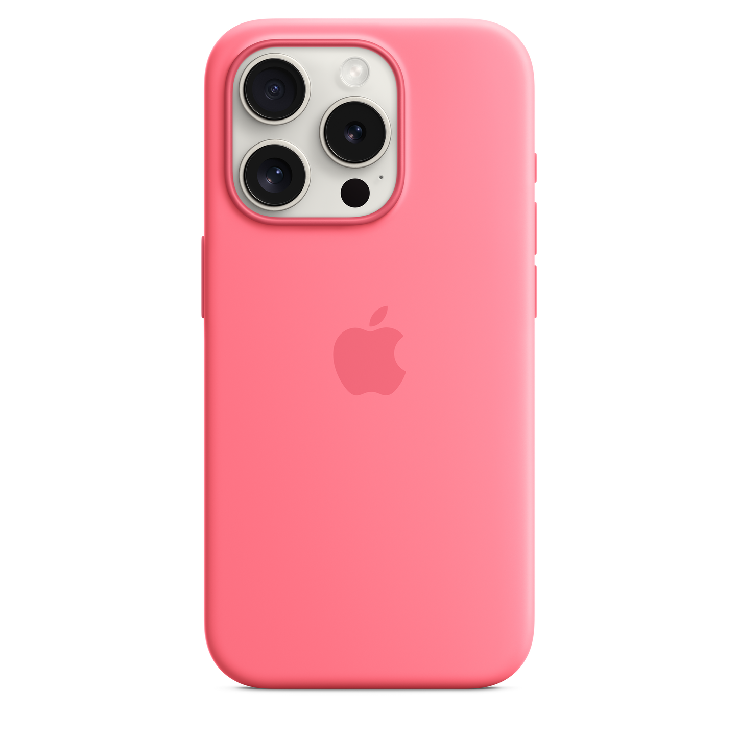 iPhone 15 Pro Silicone Case with MagSafe - Pink - iSTYLE HR