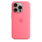 iPhone 15 Pro Silicone Case with MagSafe - Pink - iSTYLE HR