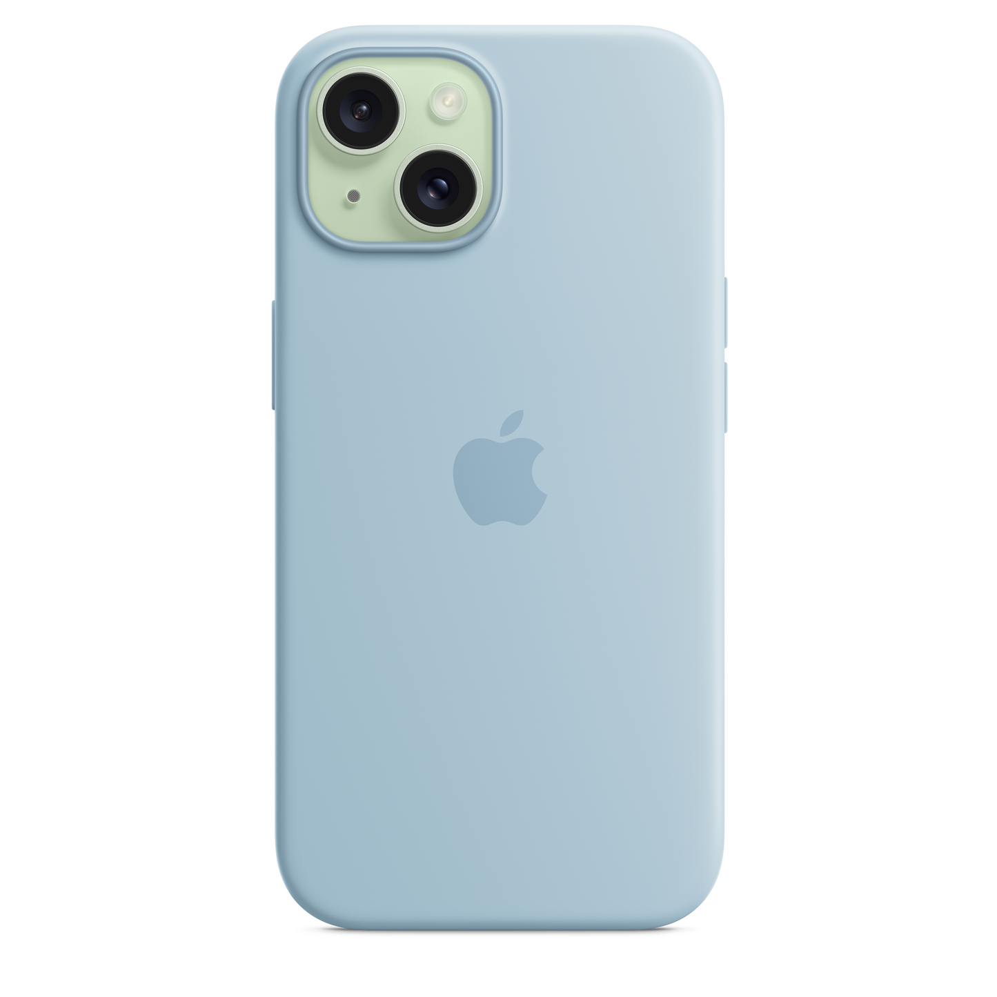 iPhone 15 Silicone Case with MagSafe - Light Blue - iSTYLE HR