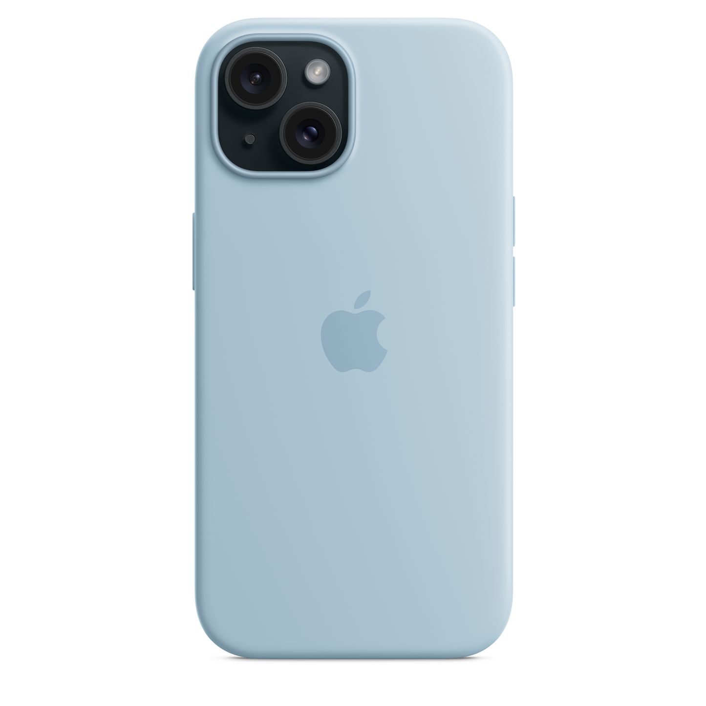 iPhone 15 Silicone Case with MagSafe - Light Blue - iSTYLE HR