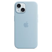 iPhone 15 Silicone Case with MagSafe - Light Blue - iSTYLE HR