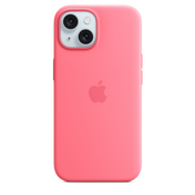 iPhone 15 Silicone Case with MagSafe - Pink - iSTYLE HR