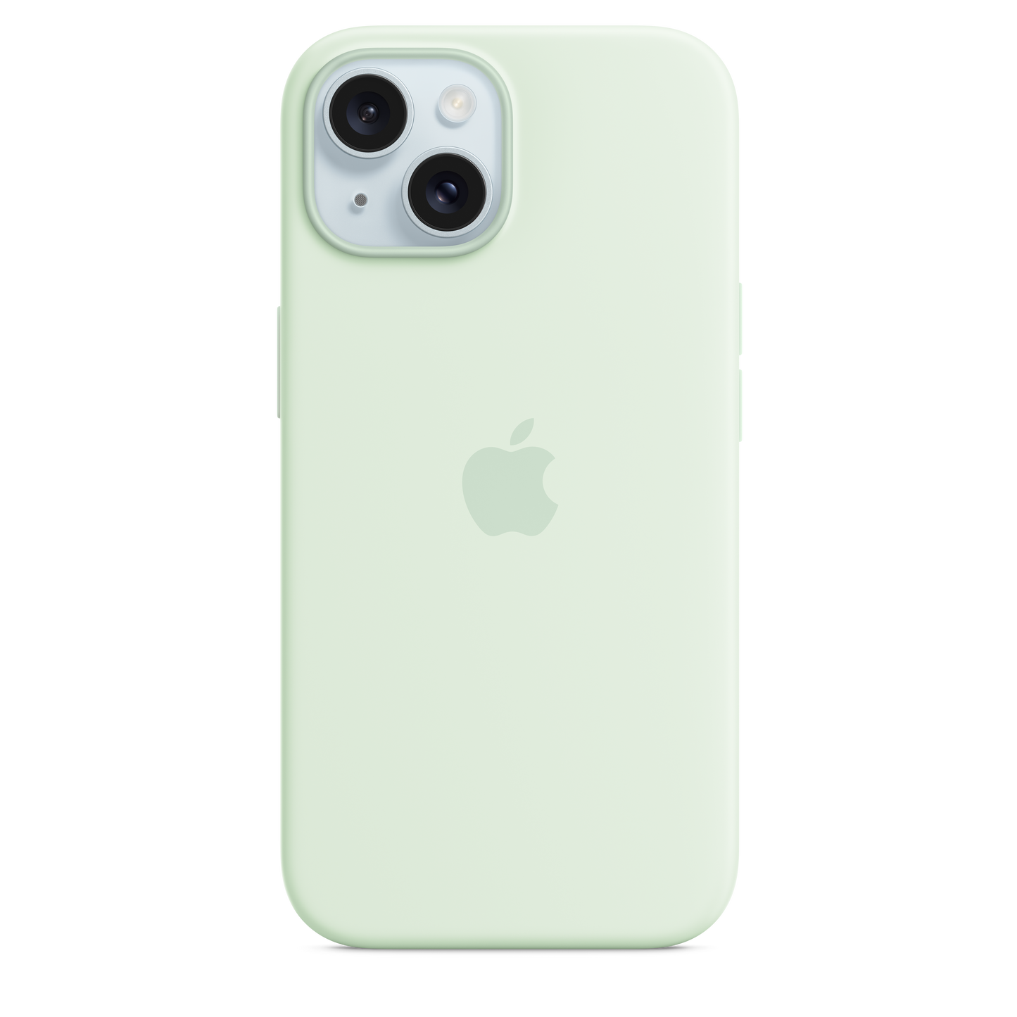 iPhone 15 Silicone Case with MagSafe - Soft Mint - iSTYLE HR