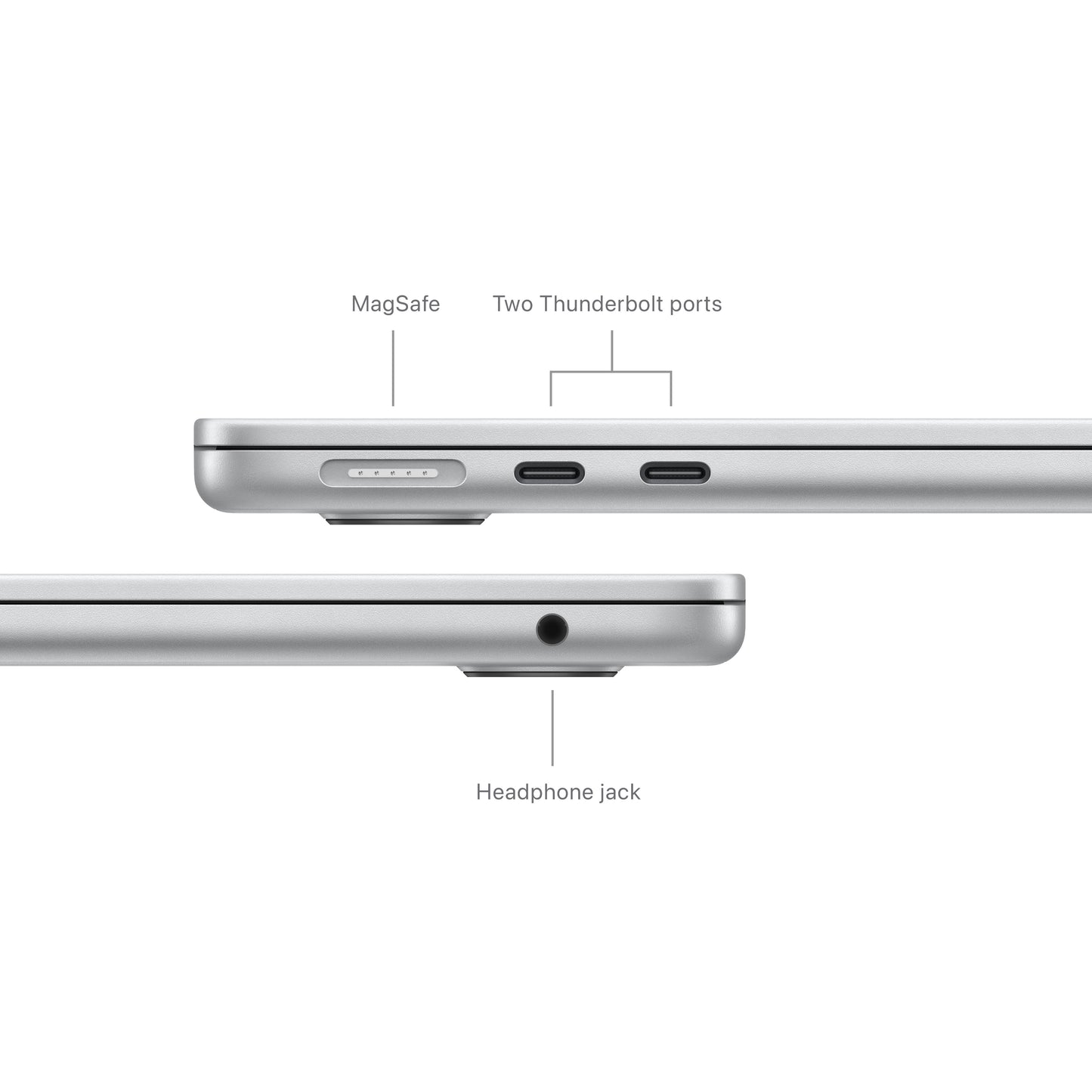 13-inch MacBook Air: Apple M3 chip with 8‑core CPU and 10‑core GPU, 512GB SSD - Silver - iSTYLE HR