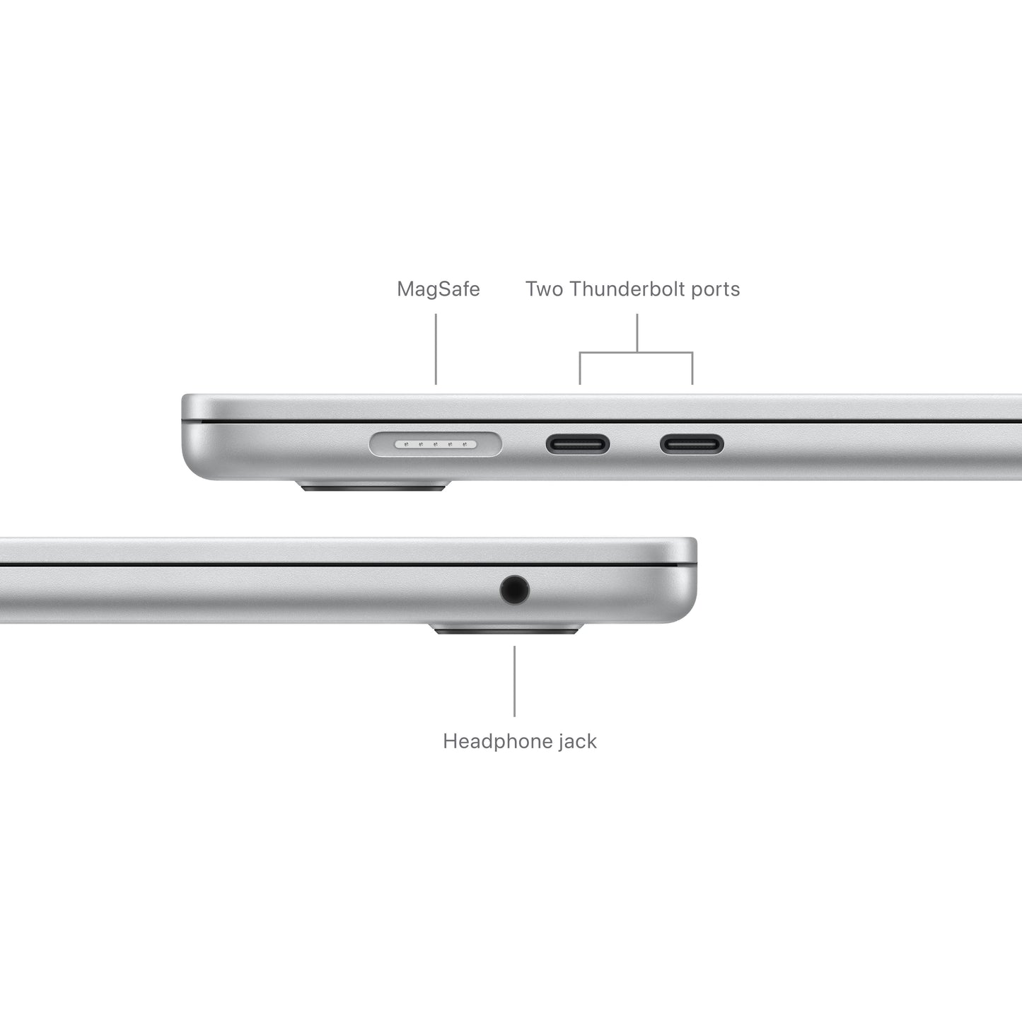 15-inch MacBook Air: Apple M3 chip with 8‑core CPU and 10‑core GPU, 256GB SSD - Silver - iSTYLE HR