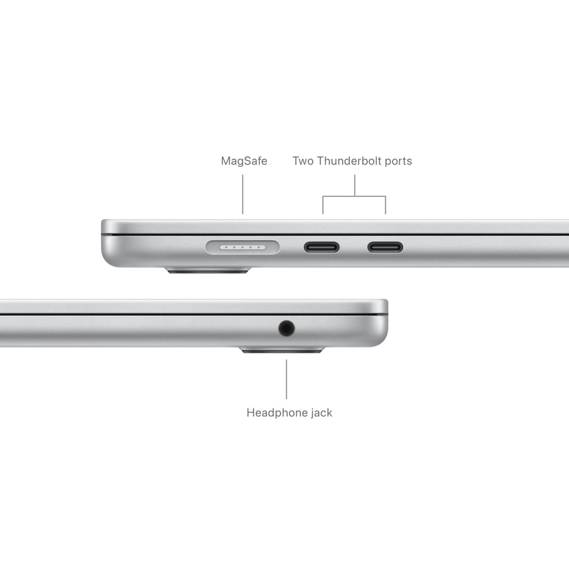 15-inch MacBook Air: Apple M3 chip with 8‑core CPU and 10‑core GPU, 512GB SSD - Silver - iSTYLE HR