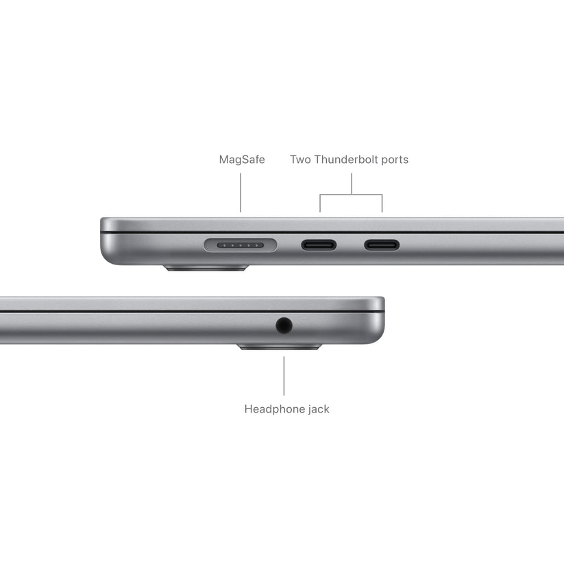 15-inch MacBook Air: Apple M3 chip with 8‑core CPU and 10‑core GPU, 256GB SSD - Space Gray - iSTYLE HR