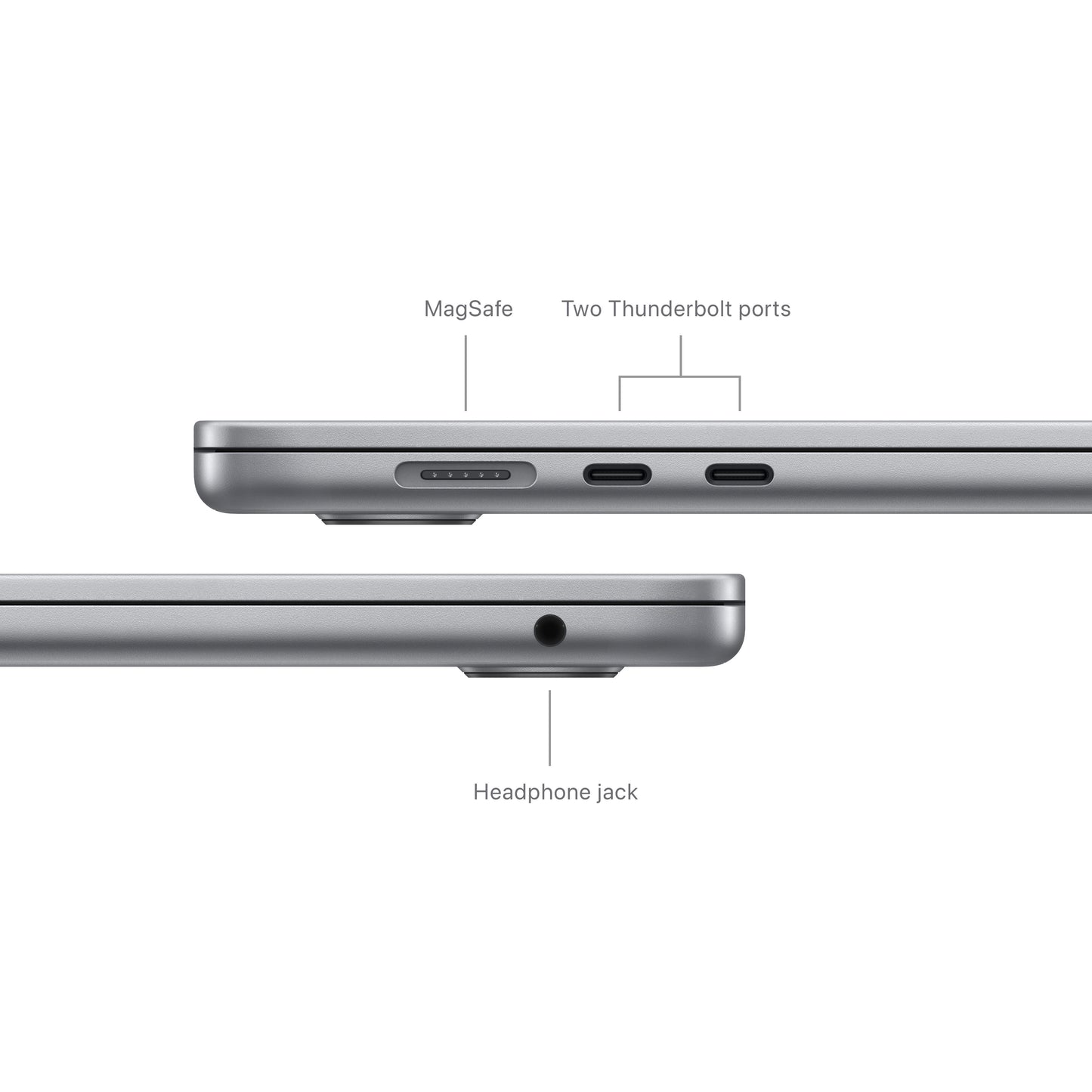 15-inch MacBook Air: Apple M3 chip with 8‑core CPU and 10‑core GPU, 512GB SSD - Space Gray - iSTYLE HR