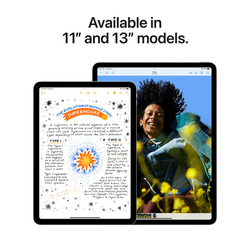 13-inch iPad Air Wi-Fi + Cellular 1TB - Starlight (M2) - iSTYLE.hr