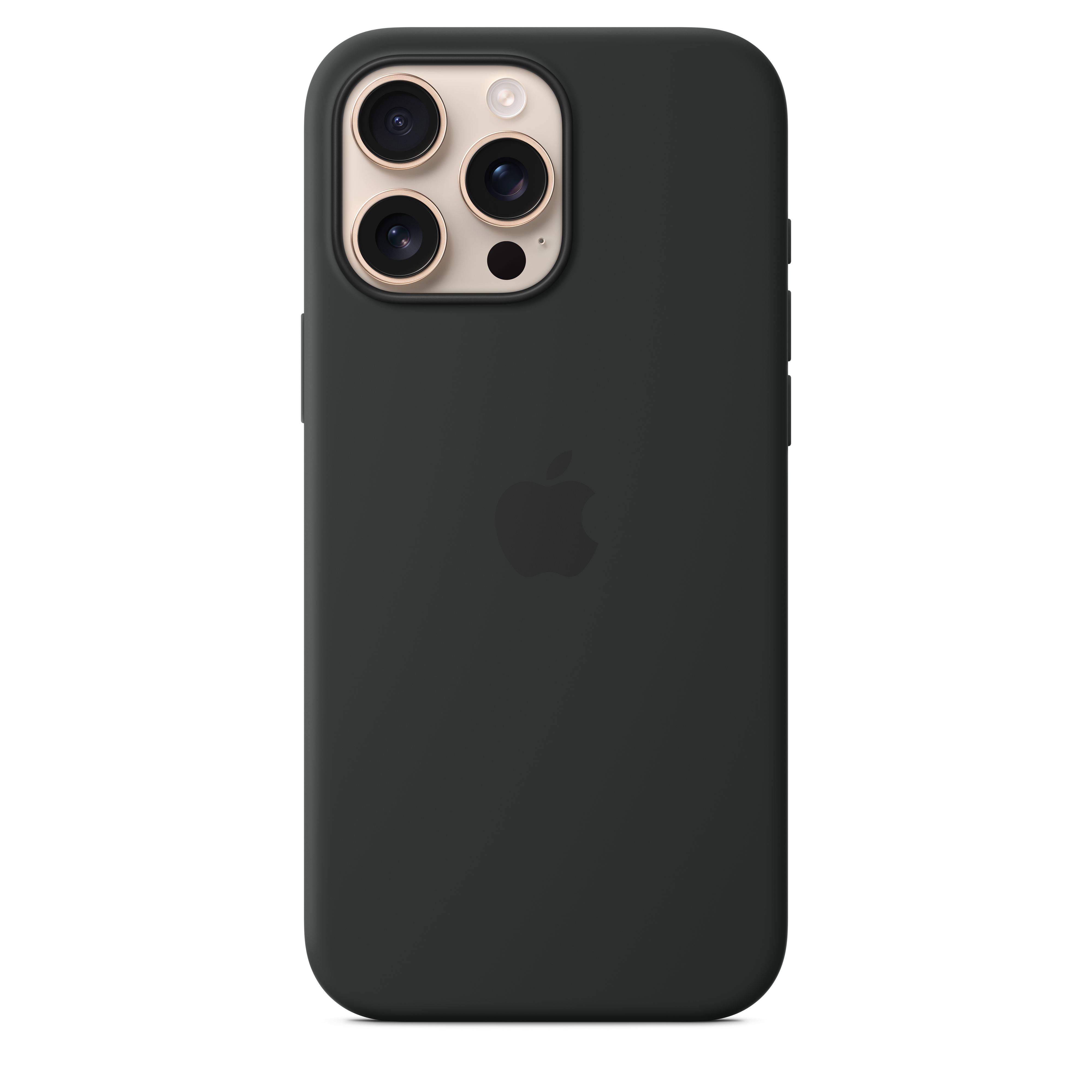 iPhone 16 Pro Max silikonska maska s MagSafe - crna