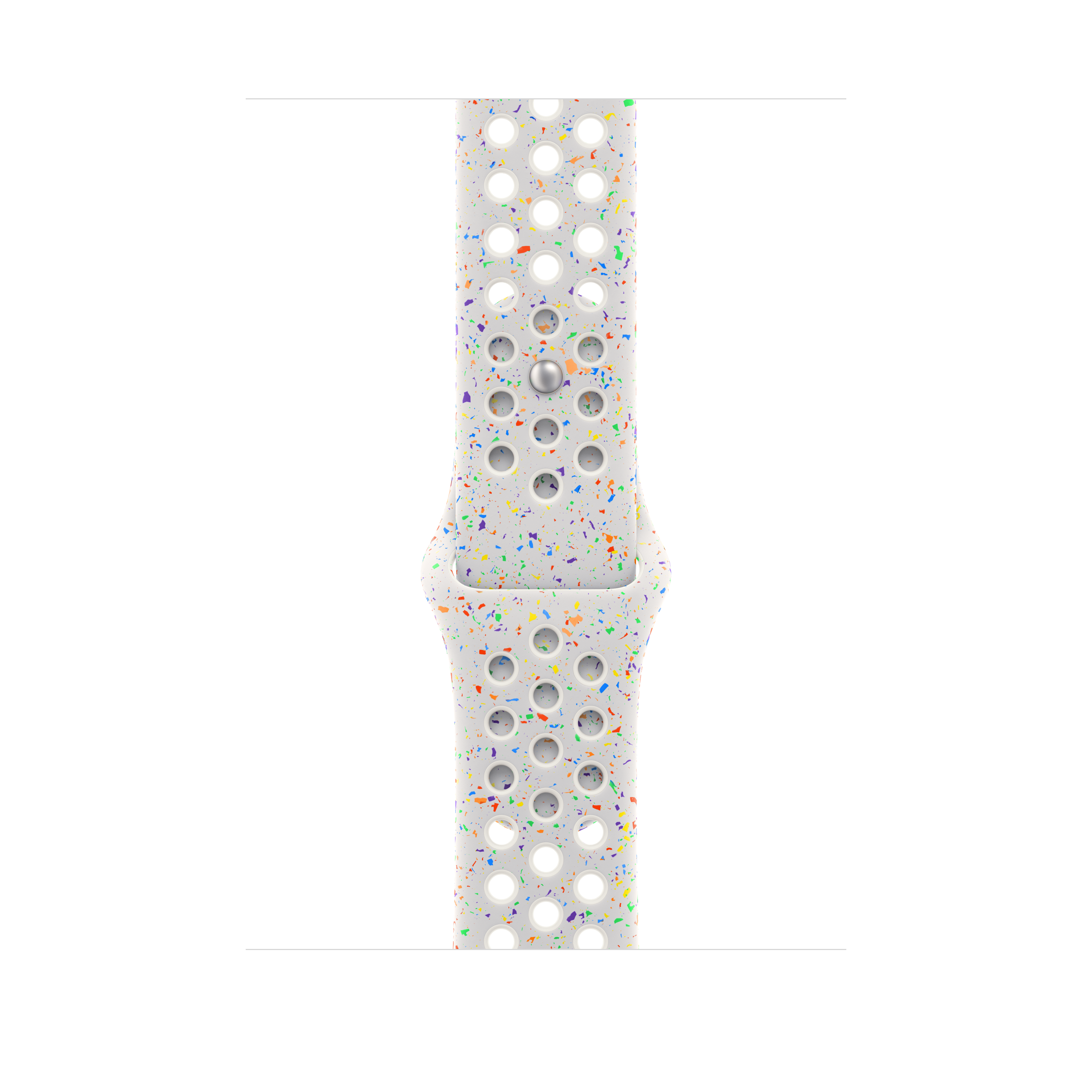 Nike 46 mm Sport Band S/M čista platina